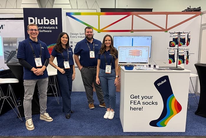 Messeauftritt von Dlubal Software auf der International Mass Timber Conference 2026, Oregon Convention Center, Portland